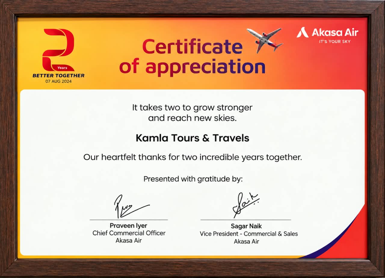 CERTIFICATE OF APPRICIATION
