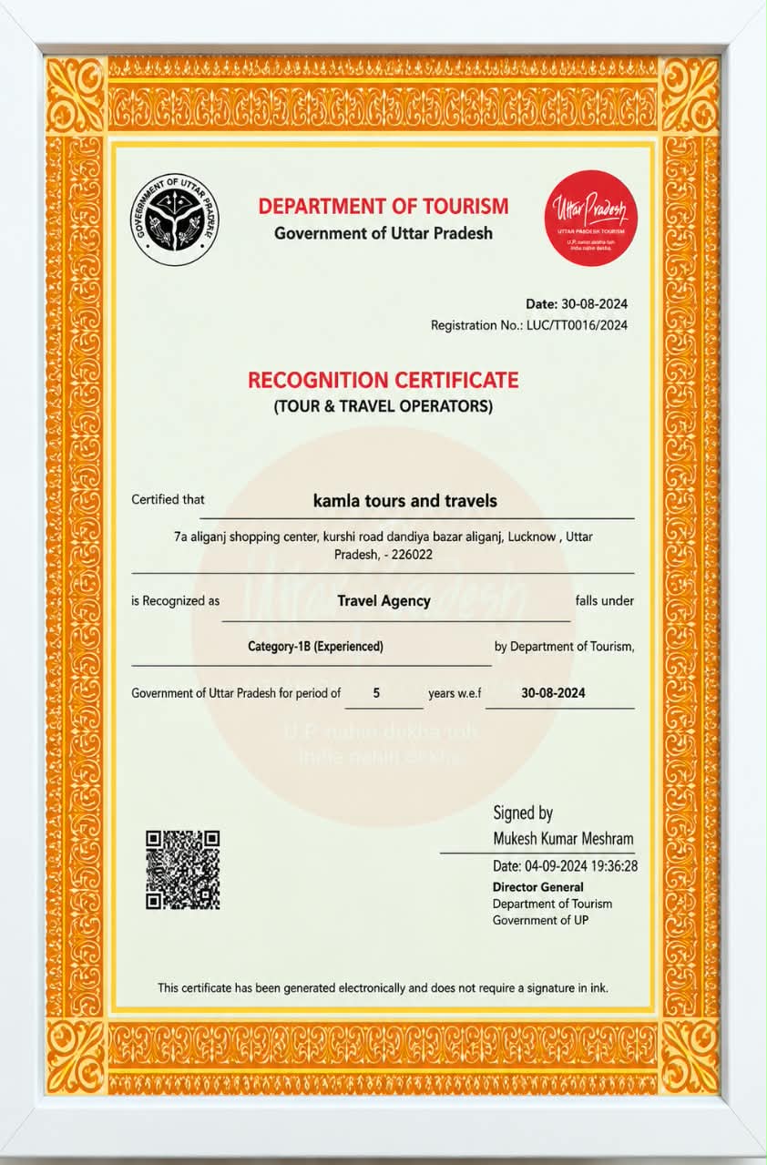 RECOGNATION CERTIFICATE